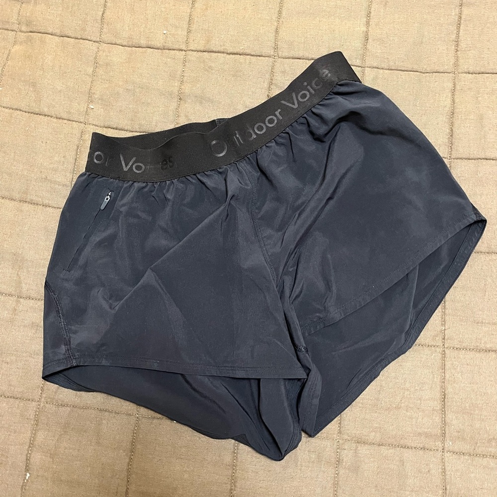 Outdoor Voices running shorts